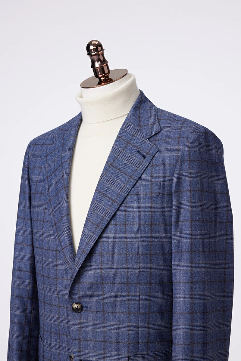 Notch Lapel Wool Jacket