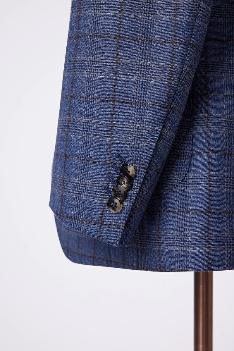 Notch Lapel Wool Jacket