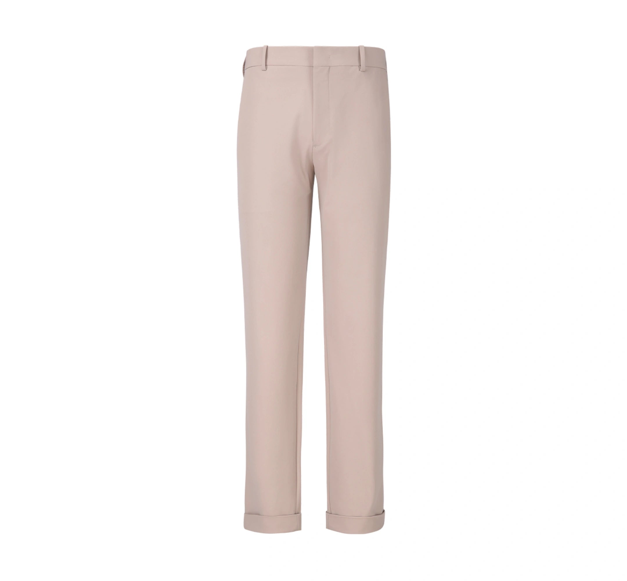 Tailored Khaki Wool Trousers