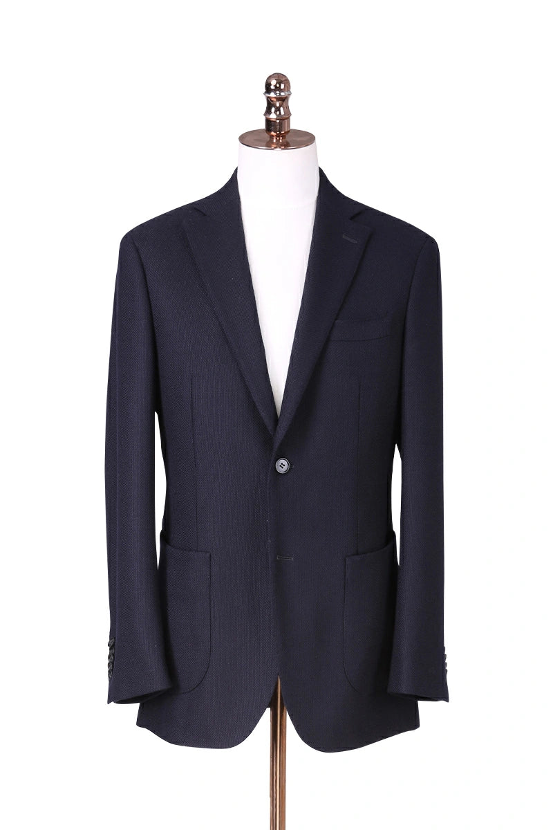 Single Breasted Notch Lapel Jacket