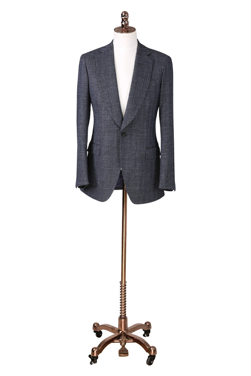 Single Breasted Wool Blazer